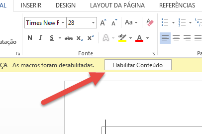 Habilitar Macros Documentos